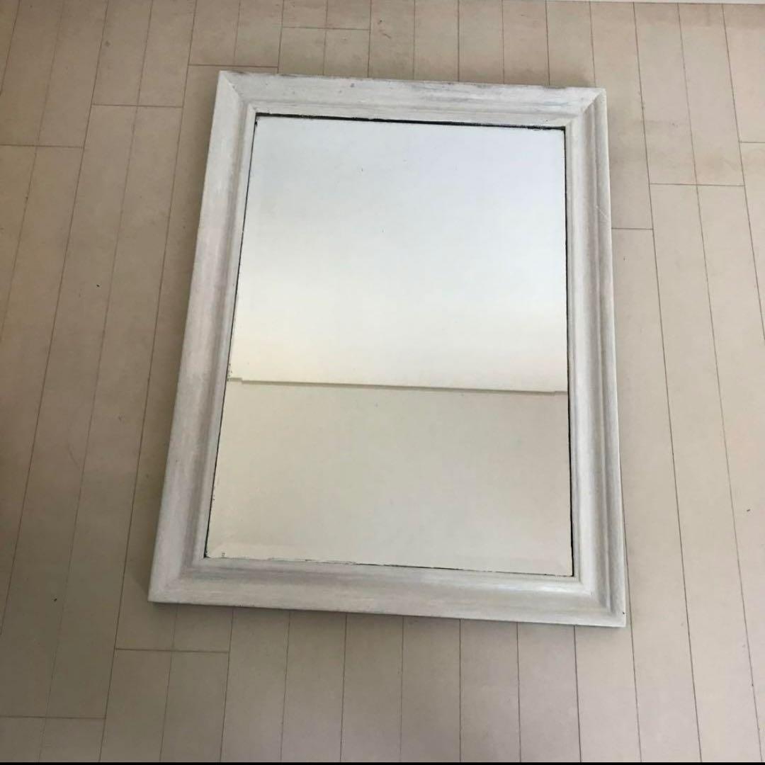 アンティーク　姿見　ウォールミラー　大型ミラー　60*80