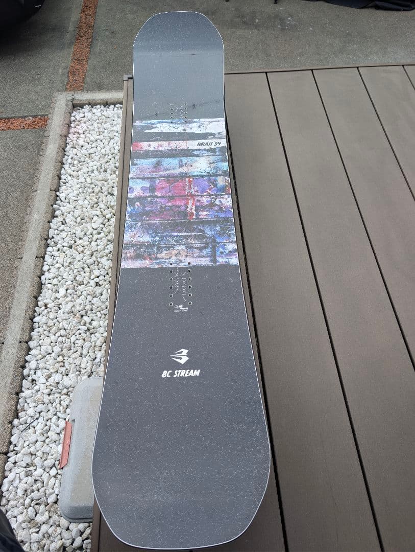 23-24モデル BC STREAM BRAH 154cm スノーボード 板