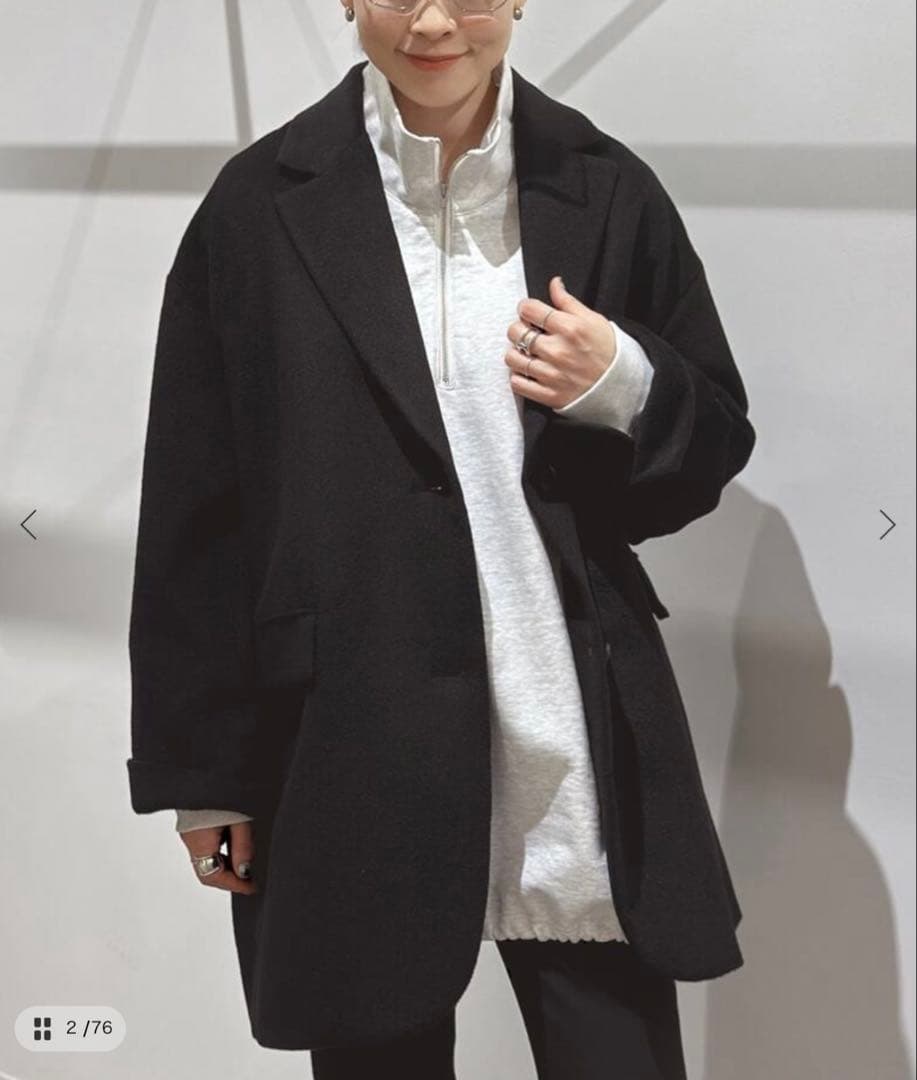 お値下げ★AP STUDIO オーバーサイズジャケットコート