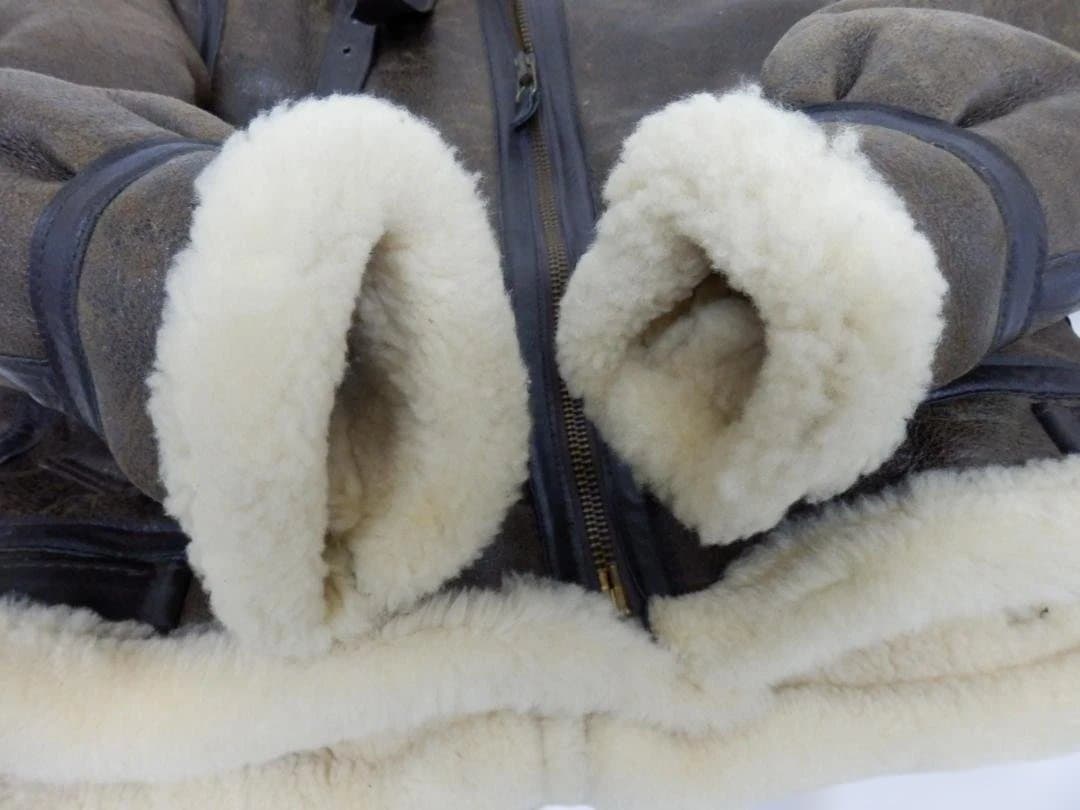 M1562 Schott ショット B-3 ムートンフライトジャケット 38