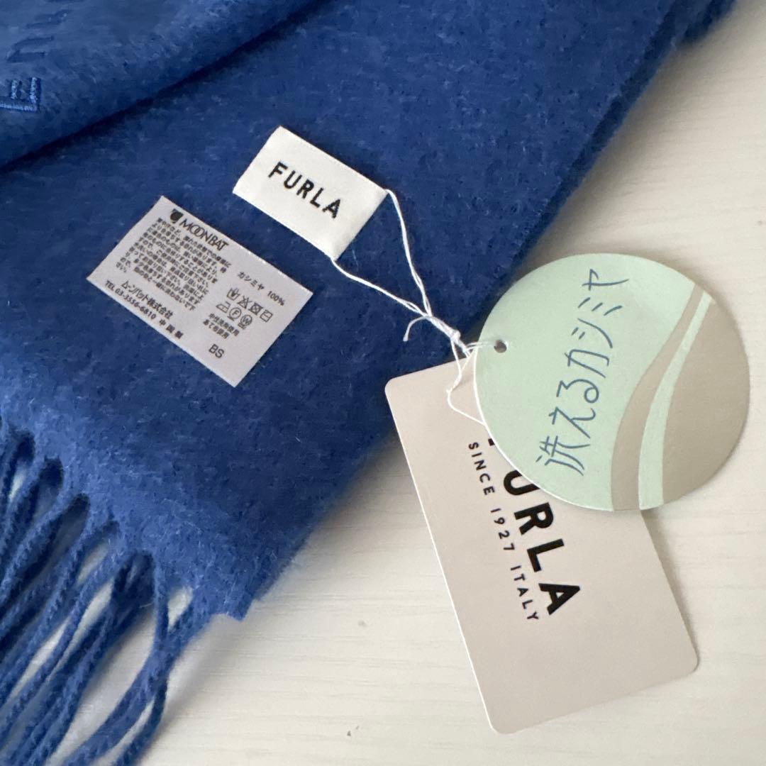 新品　フルラ　FURLA ストール マフラー カシミヤ100%