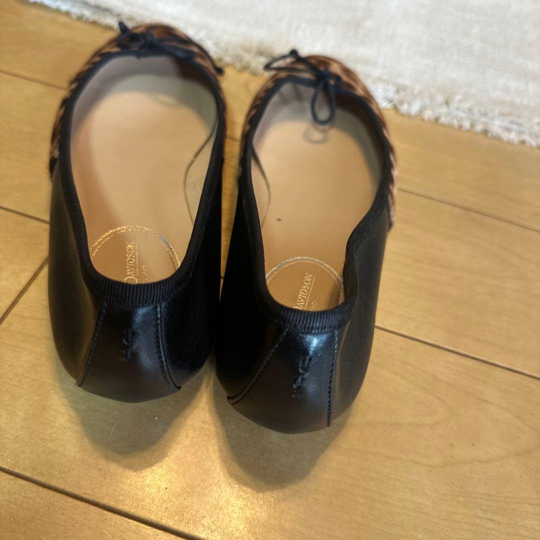 J&M Davidson / レオパード バレエシューズ 35ハーフ