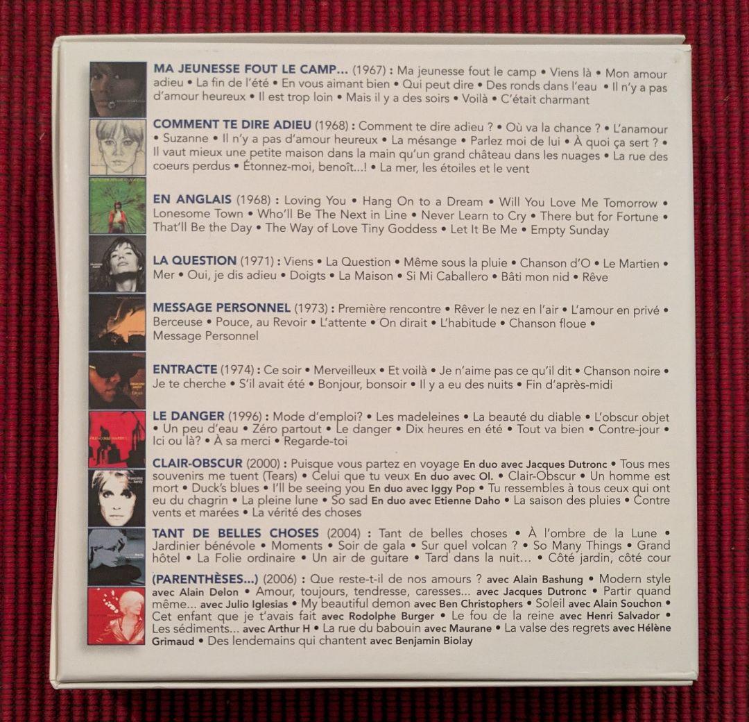 フランソワーズアルディ 10枚組CDボックス 輸入盤