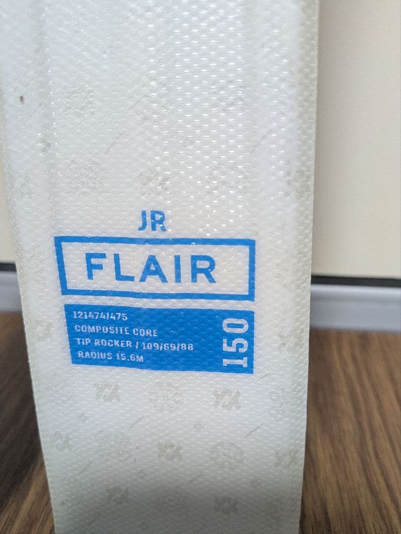 Volkl ジュニアスキー　FLAIR150cm　調整ビンディング付