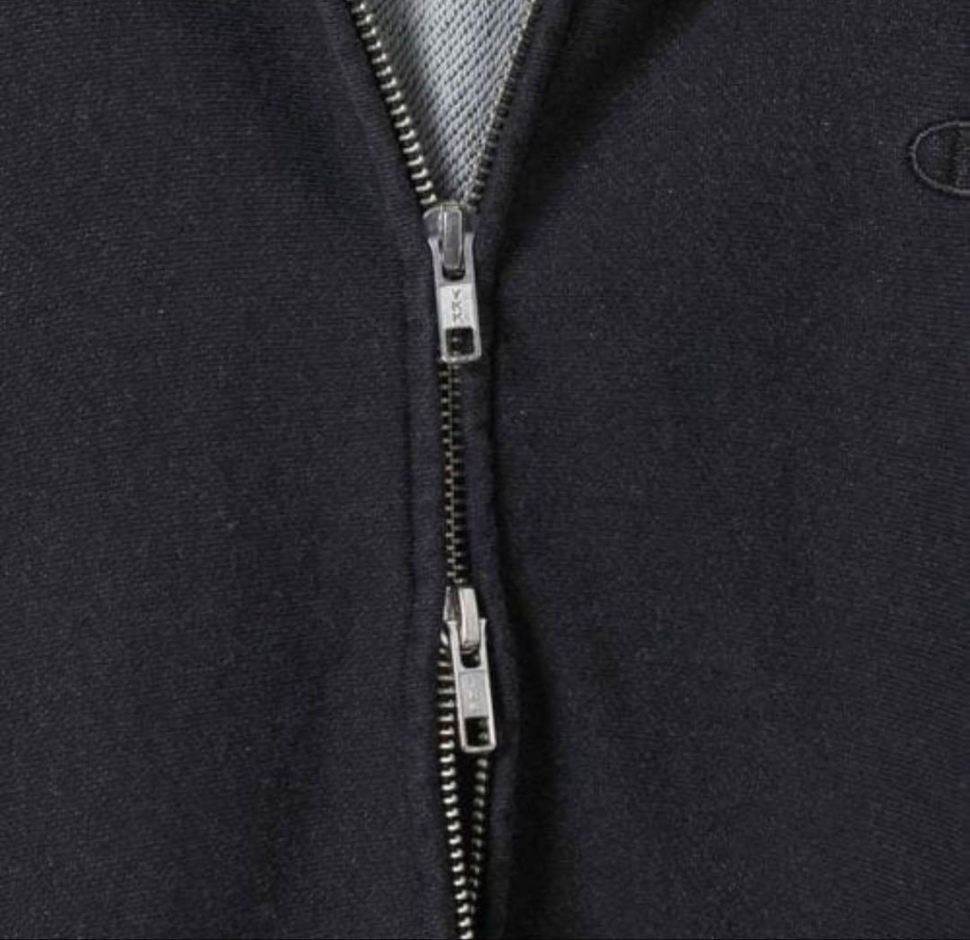 【Champion別注】インディゴブラック　ZIPパーカー