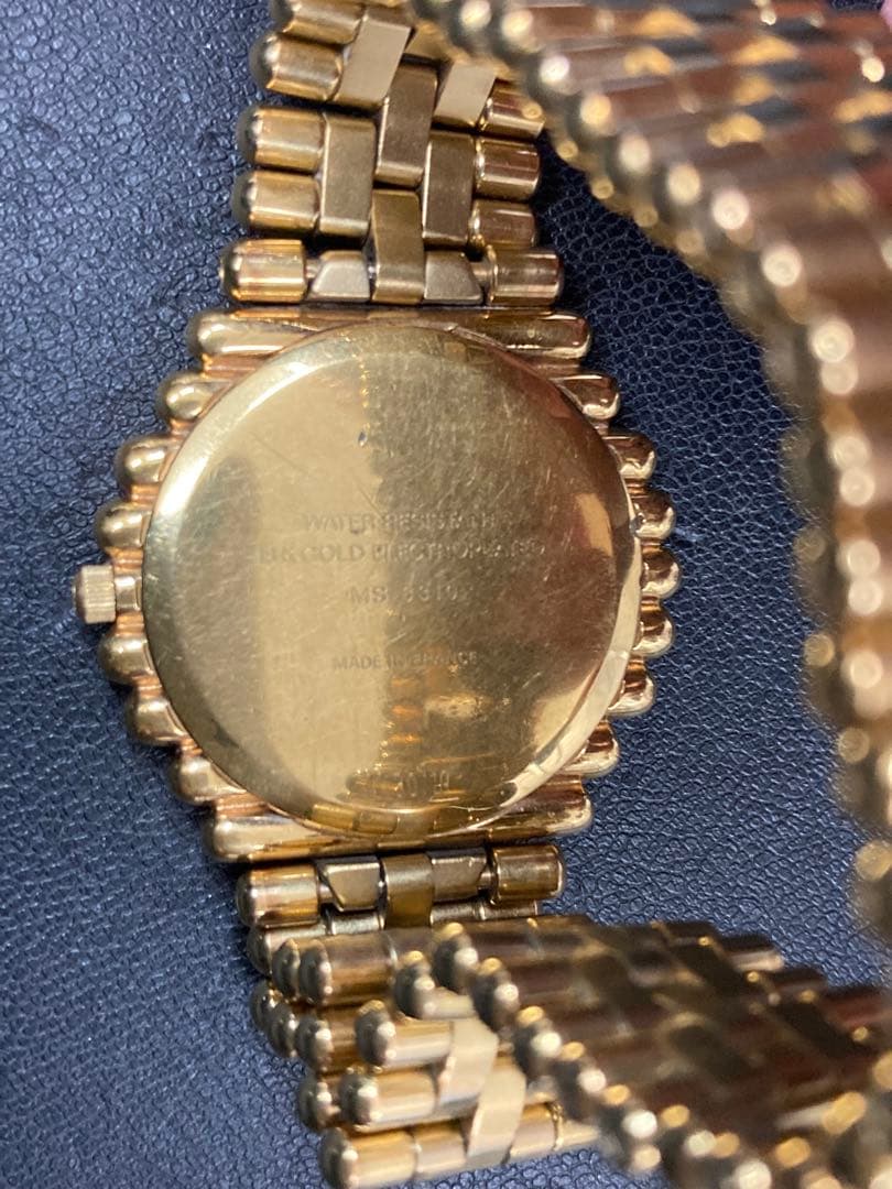 Christian Bernard ゴールド クォーツ腕時計