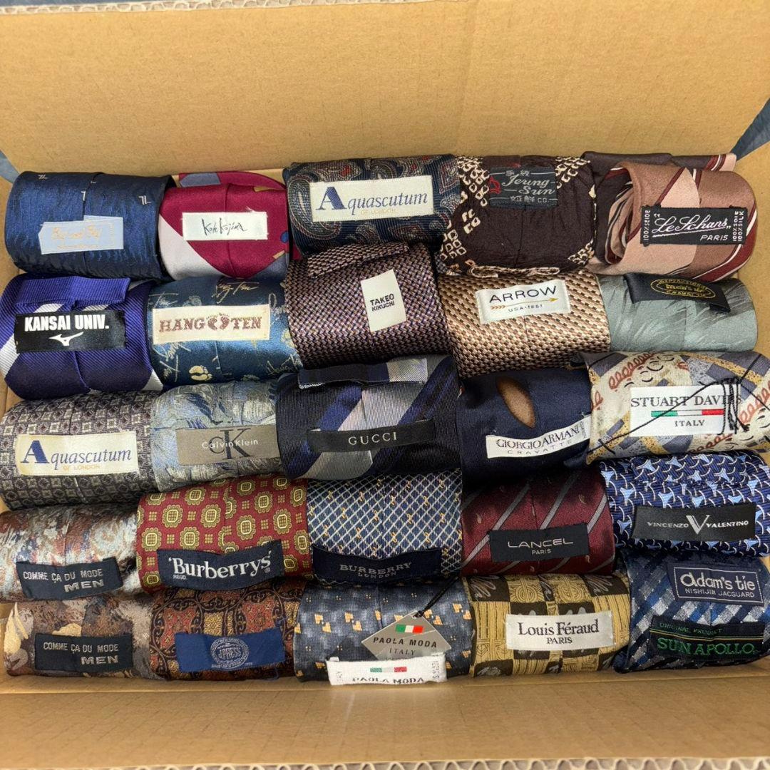 ネクタイ ブランドネクタイ まとめ売り 71本セット 10e