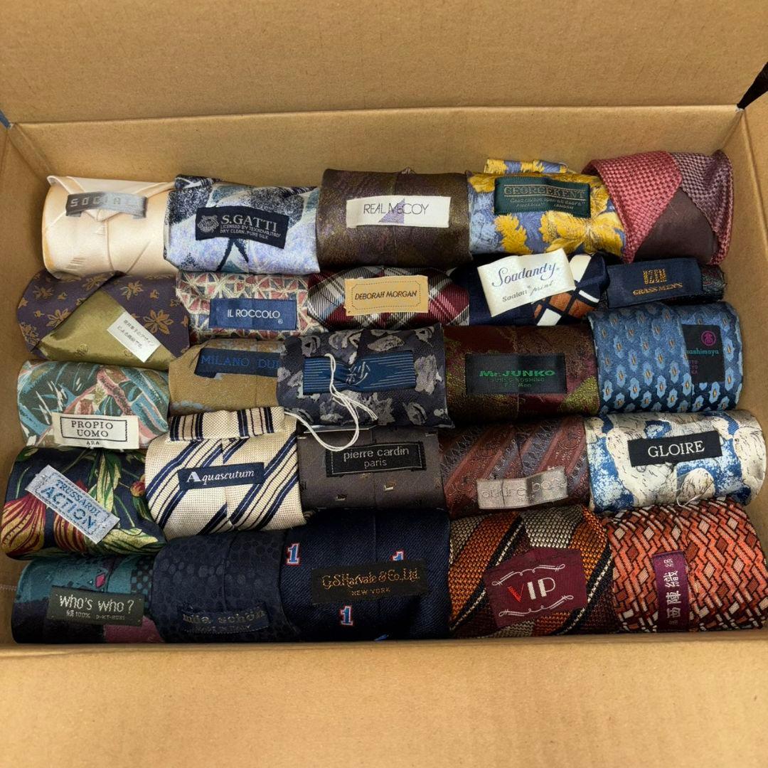 ネクタイ ブランドネクタイ まとめ売り 71本セット 10e