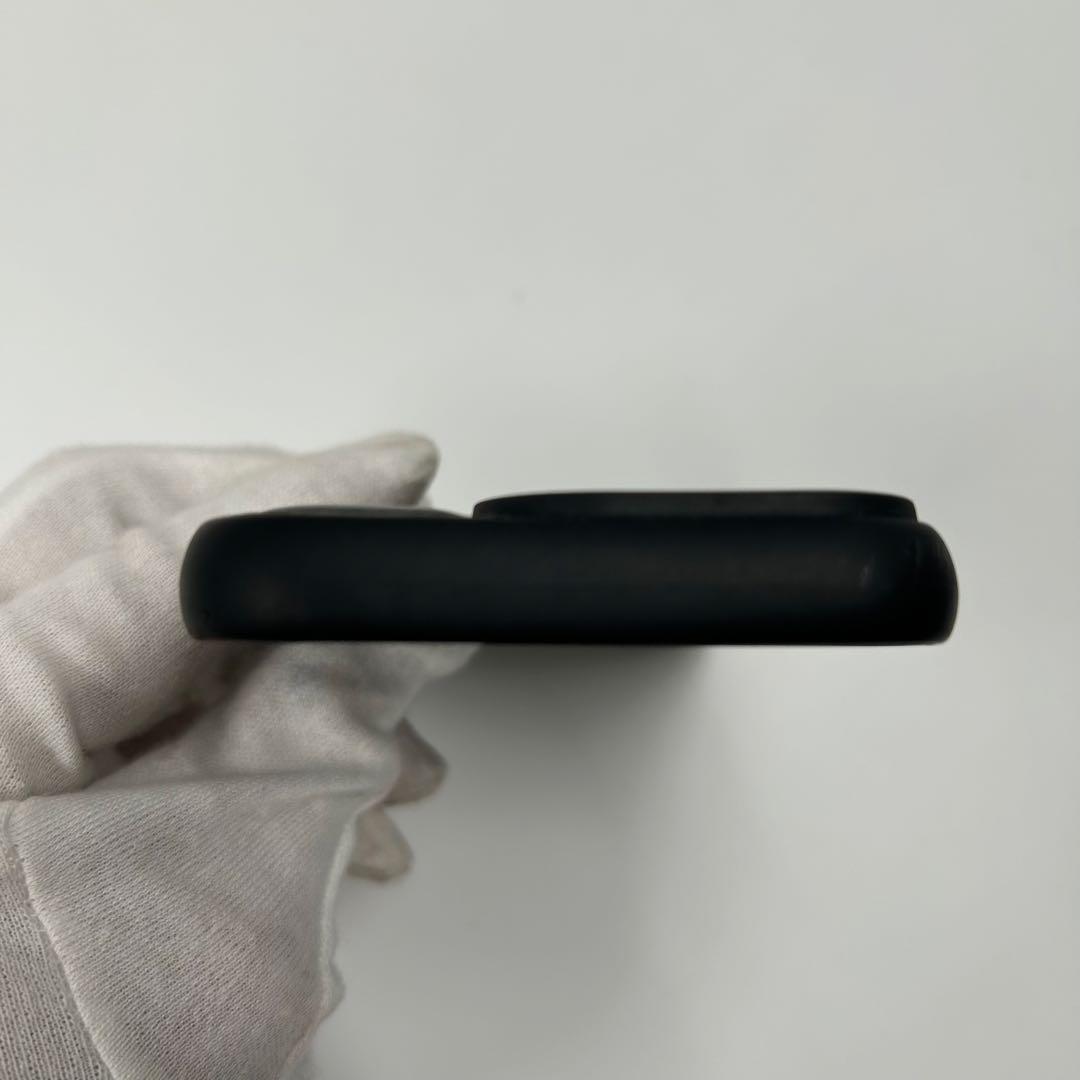 激レア【PRADA】iPhone14Pro パデットケース 3角ロゴ レザー 黒