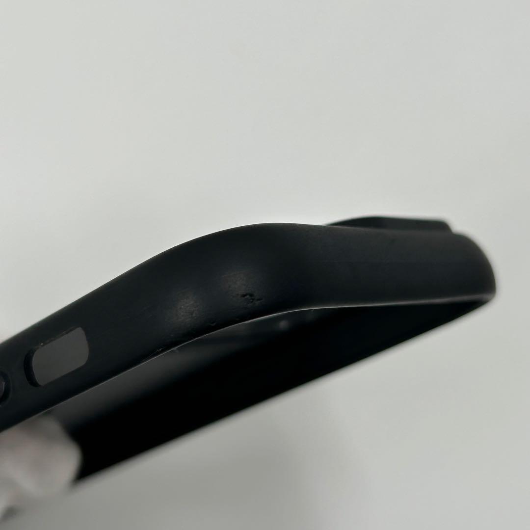 激レア【PRADA】iPhone14Pro パデットケース 3角ロゴ レザー 黒