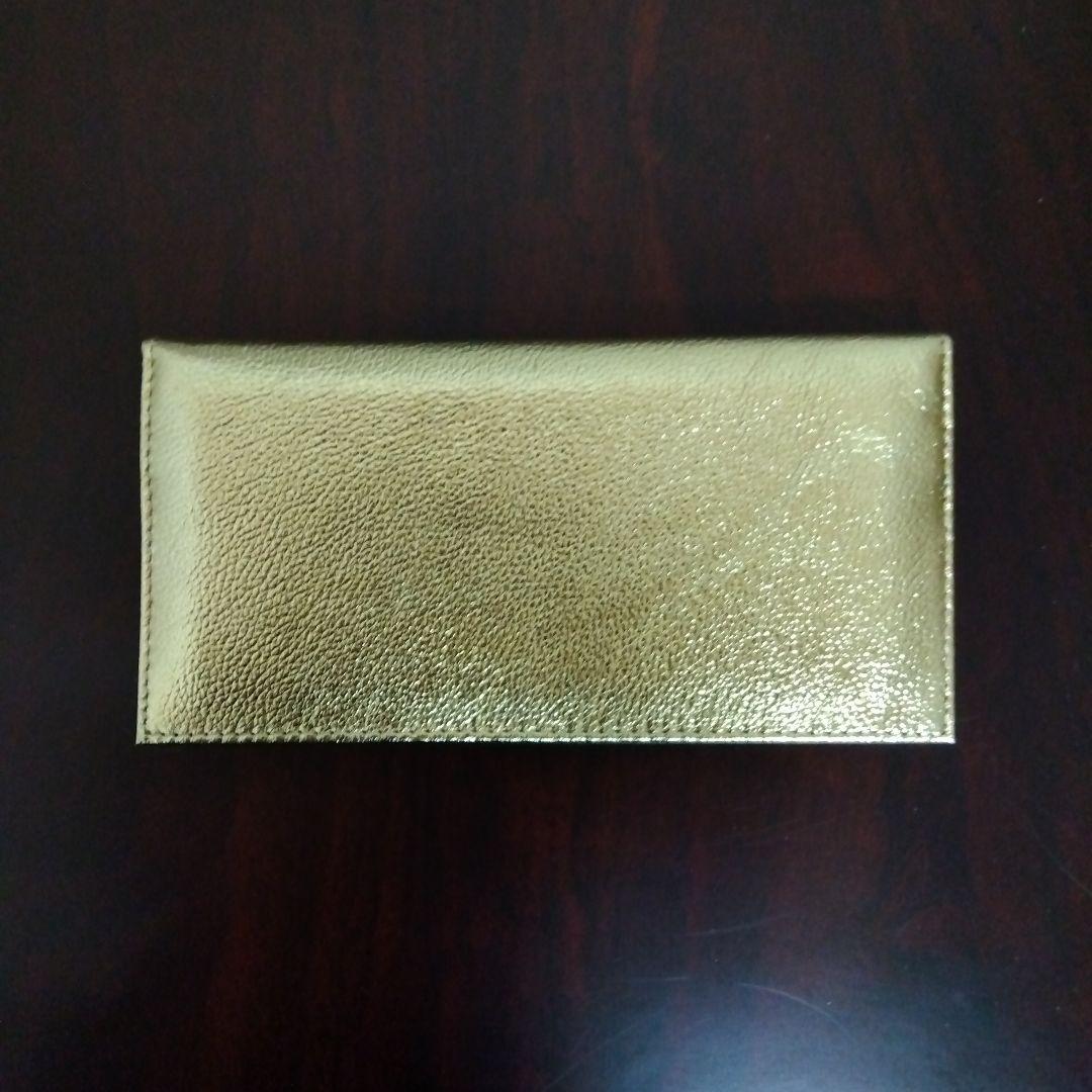 【新品 未使用】皇居 本革 長財布 ゴールド