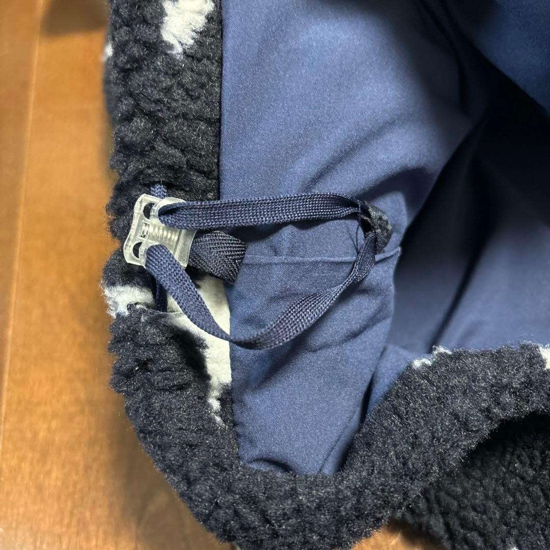 ジャックバニー　ドラえもん星柄先染めボアジャケットサイズ1