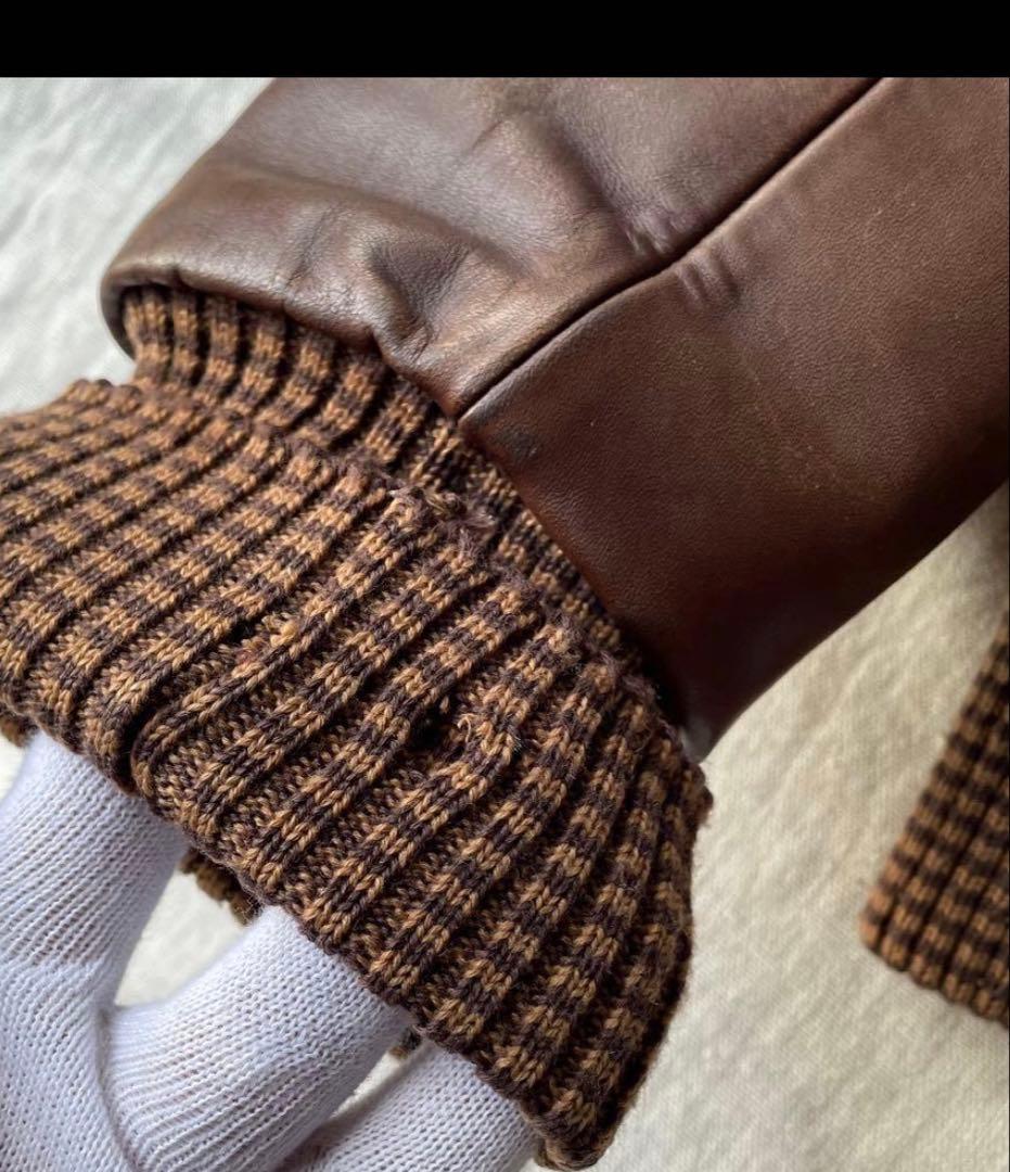 Buzz Rickson's レザージャケット オリーブグリーン