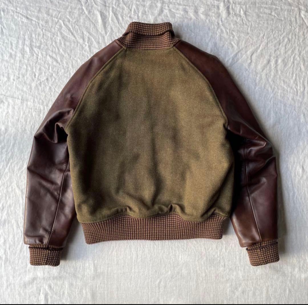 Buzz Rickson's レザージャケット オリーブグリーン