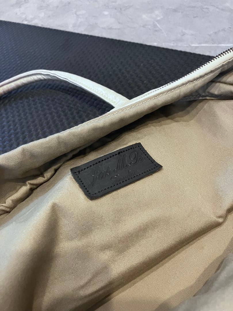 jas mbジャスエムビー 希少クロコ型押レザーボストンバッグ