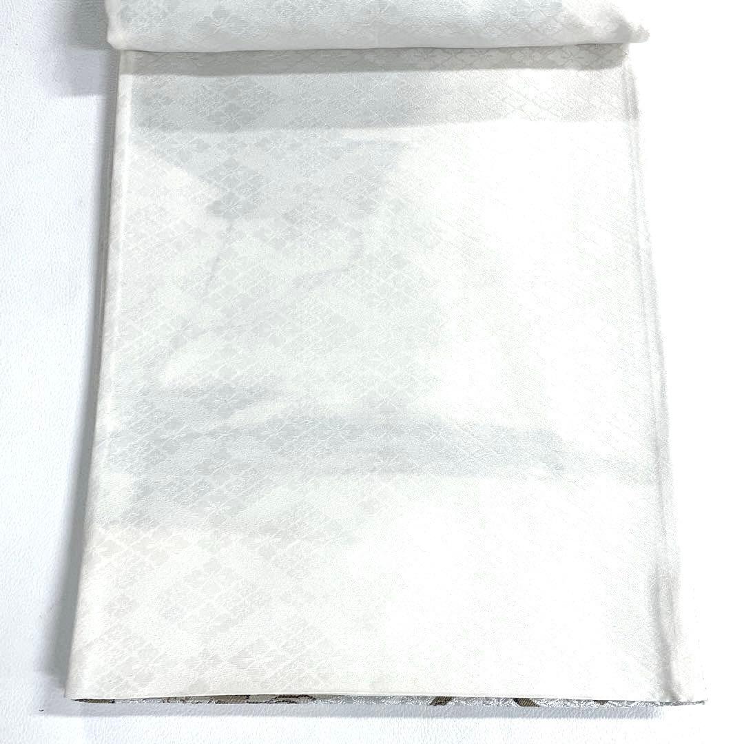 専用帯6190 ●人間国宝 加賀友禅作家 木村雨山 高級 正絹 落款 六通 袋帯