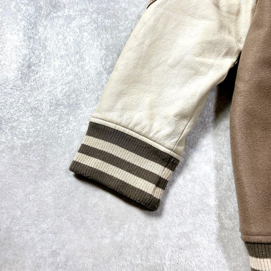 ダーリッチ　darich Dスタジャン　モカ　オーバーサイズ