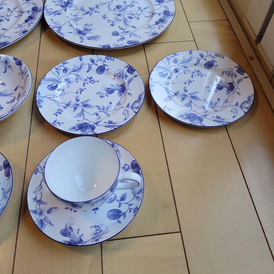 ウェッジウッド　ブループラム　食器セット　ボウル　大プレート　プレート