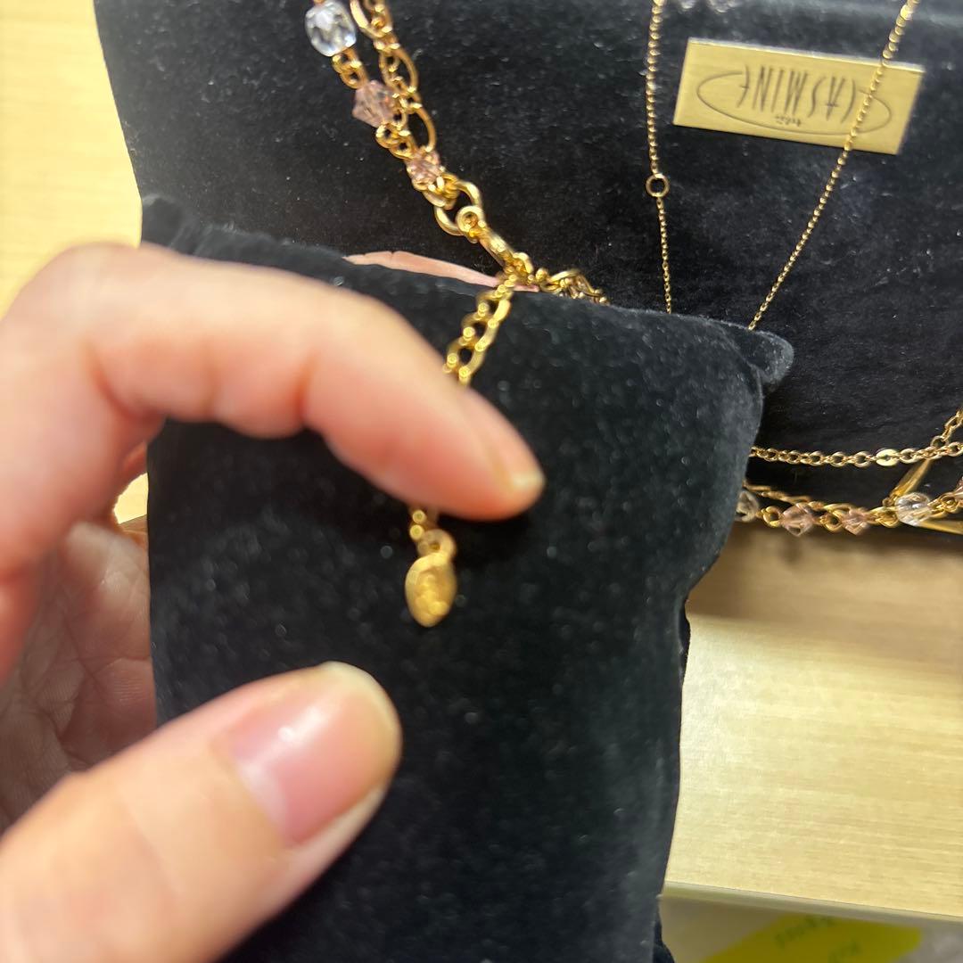 遺品生前整理アクセサリーセットまとめ売りK18GF K10など