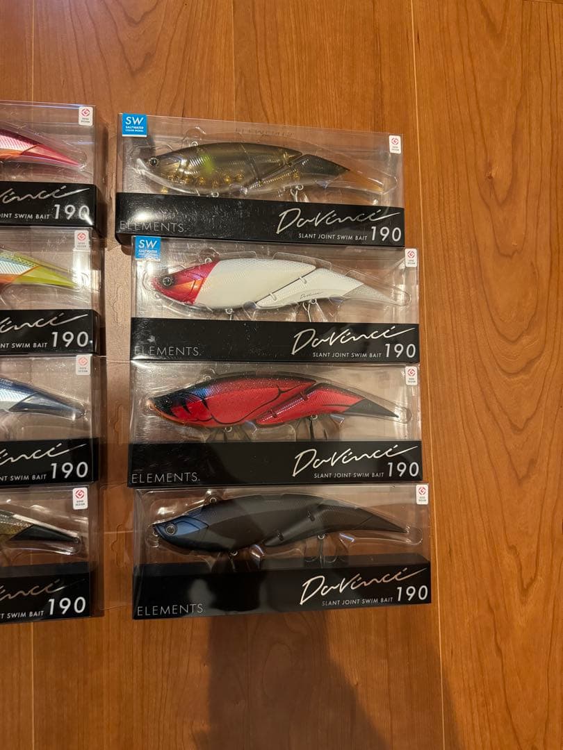 ダヴィンチ190 10個セット　ランブルフィッシュテール