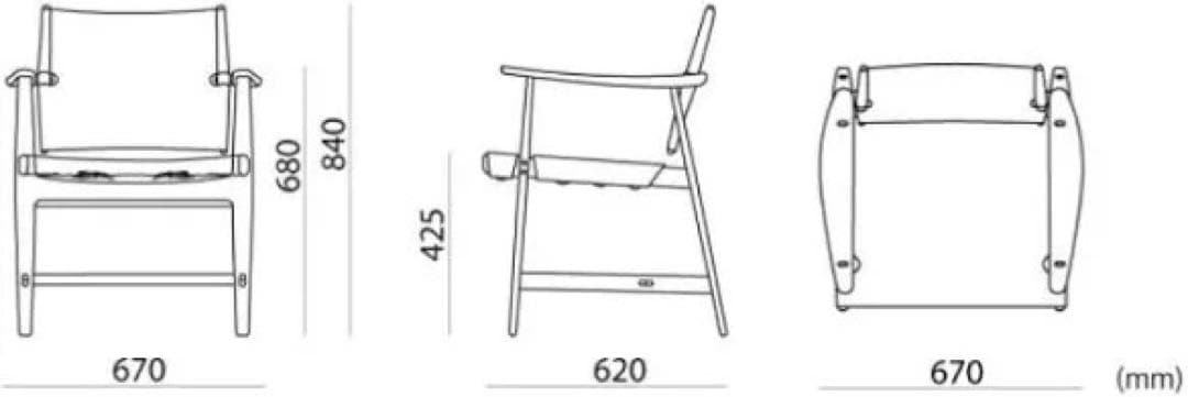 『専用』　　ボーエモーエンセン　ハンツマンチェア オーク　Huntsman