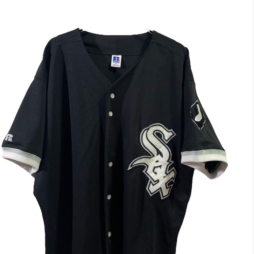 90s Russell ベースボールシャツ　ホワイトソックス　MLB 48
