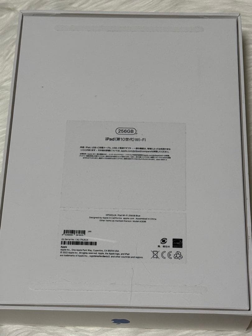 ipad第10世代 256gb ブルー