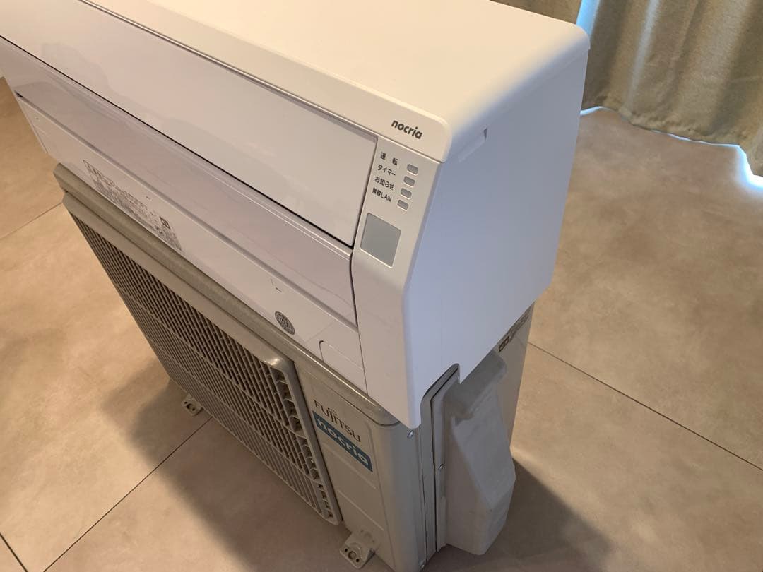美品|2024年製富士通2.2kwエアコンセット|お買い得
