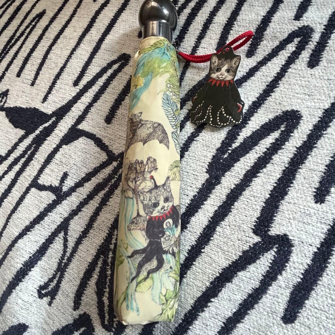 【新品】ヒグチユウコ　折りたたみ傘　ギュスターヴくん