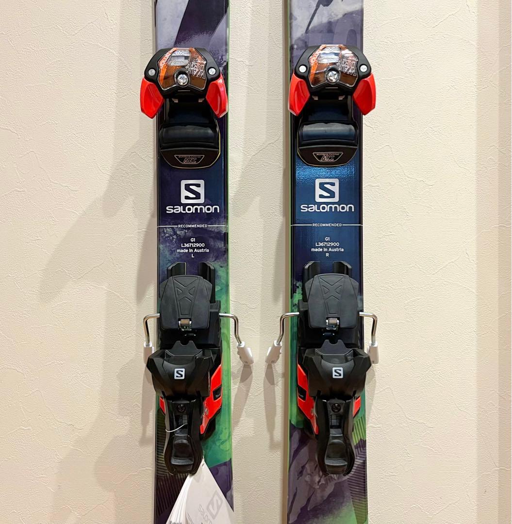 【新品未使用】サロモン Q90 MNC スキー板&ビンディング　2点セット
