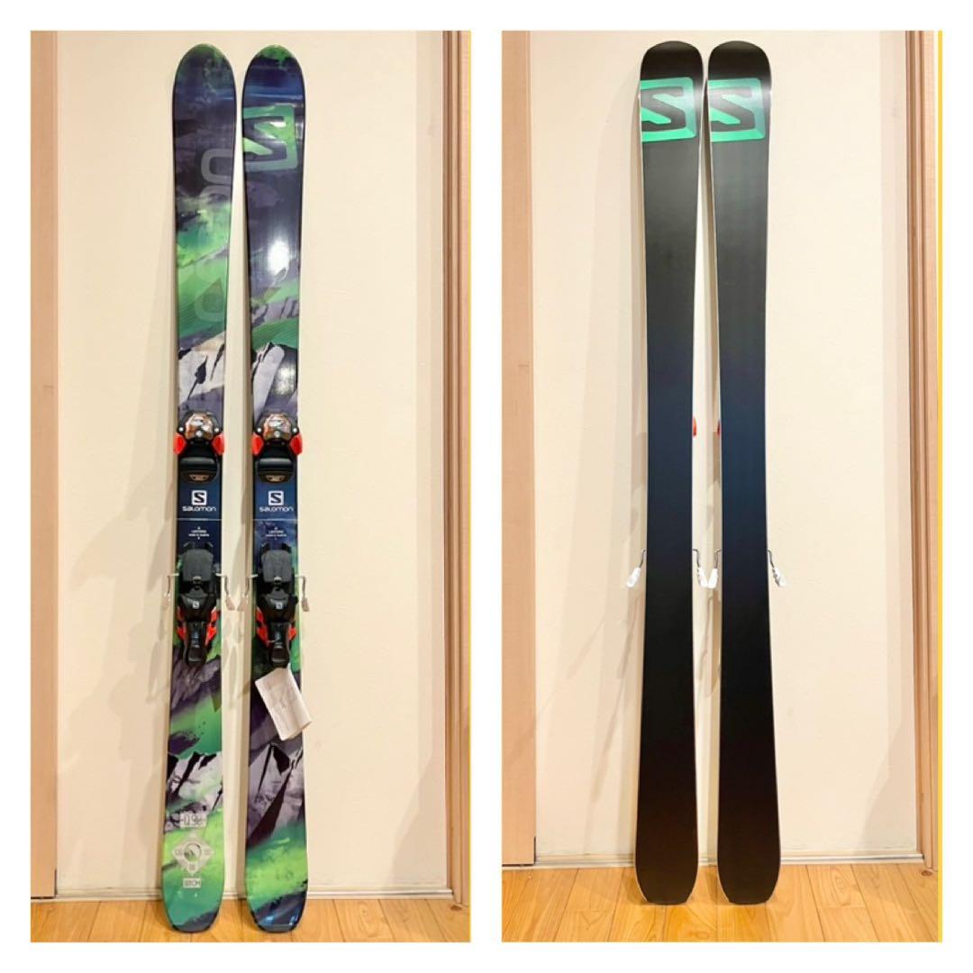 【新品未使用】サロモン Q90 MNC スキー板&ビンディング　2点セット
