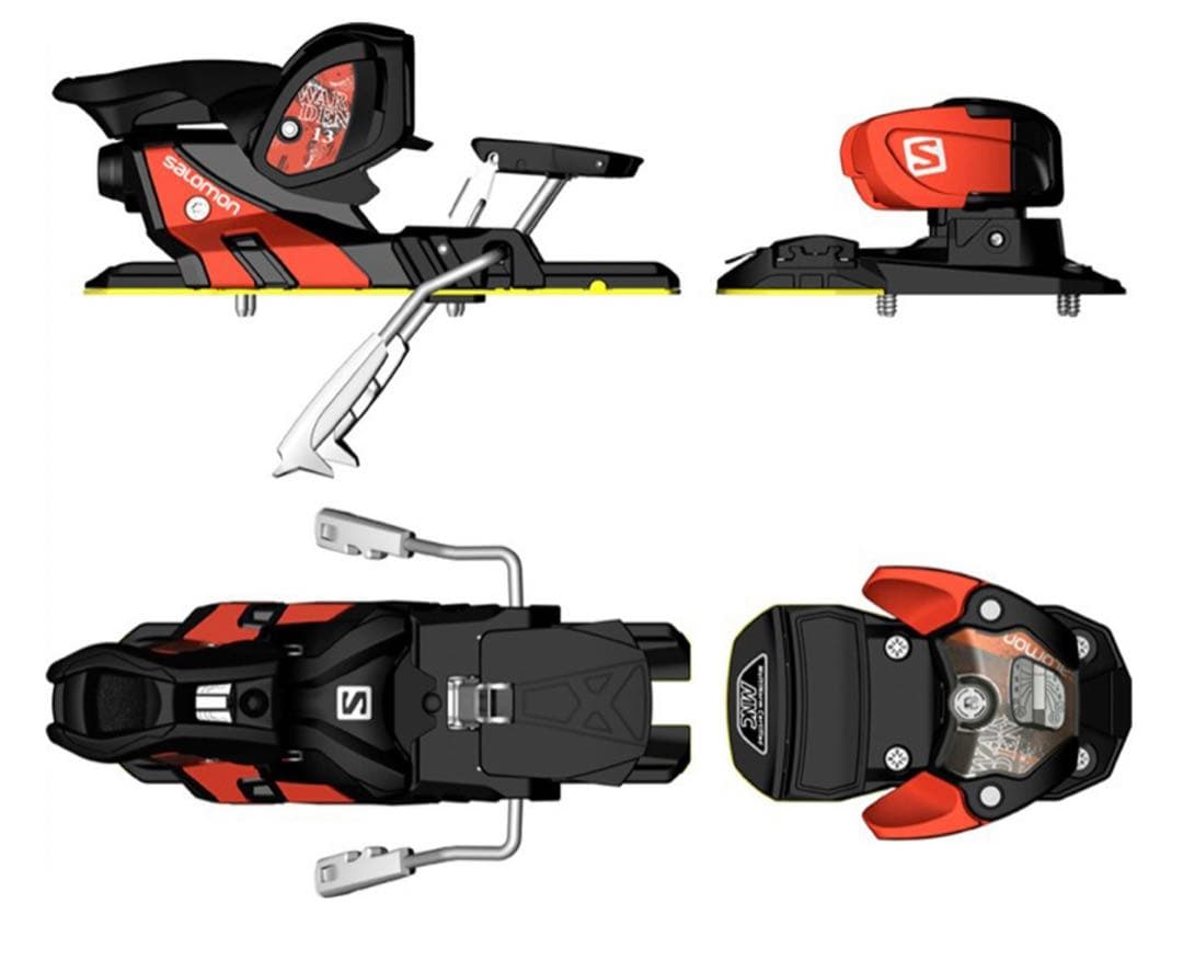 【新品未使用】サロモン Q90 MNC スキー板&ビンディング　2点セット