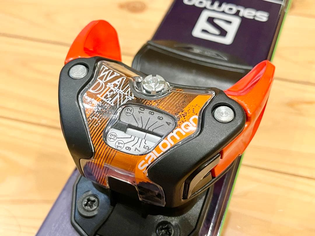 【新品未使用】サロモン Q90 MNC スキー板&ビンディング　2点セット