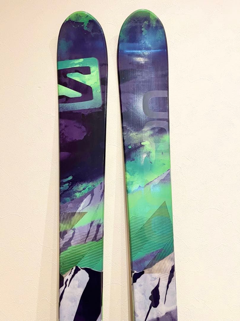 【新品未使用】サロモン Q90 MNC スキー板&ビンディング　2点セット