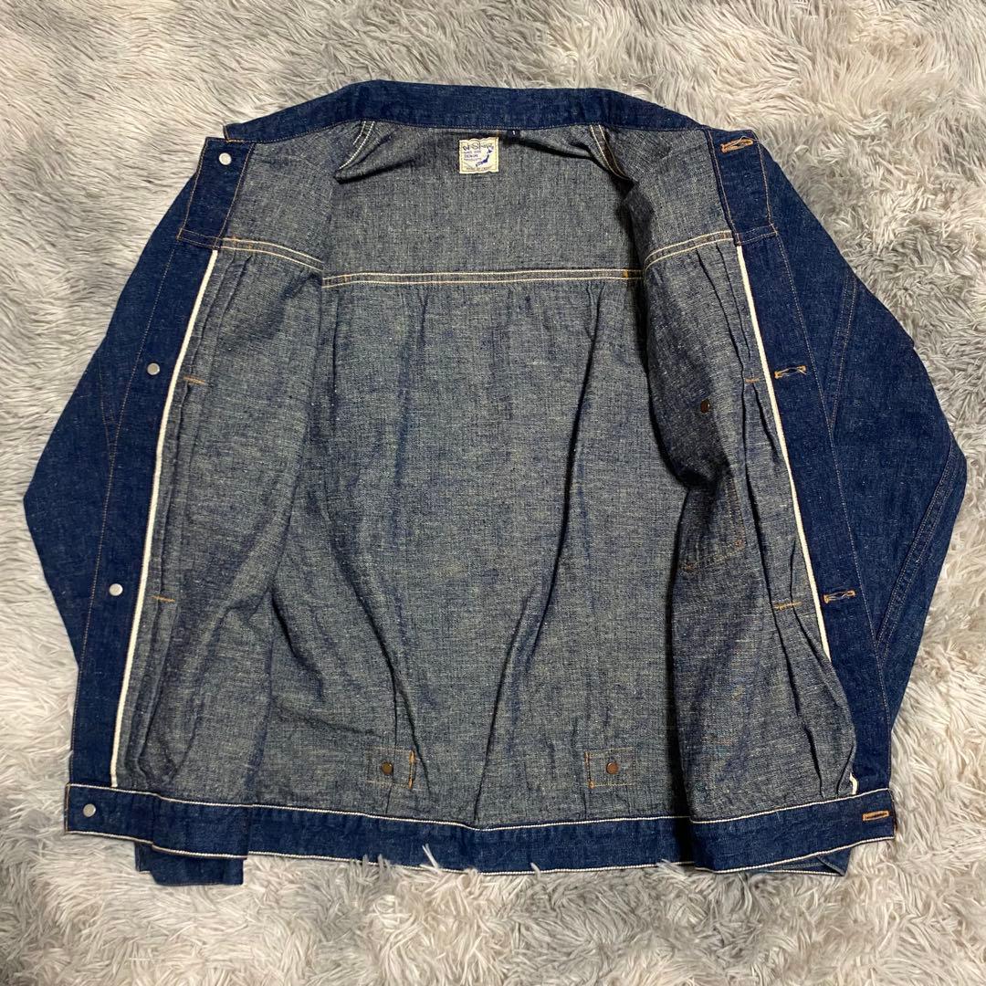 【極美品/大戦モデル】orSlow 40's デニムジャケット 1st 4ボタン