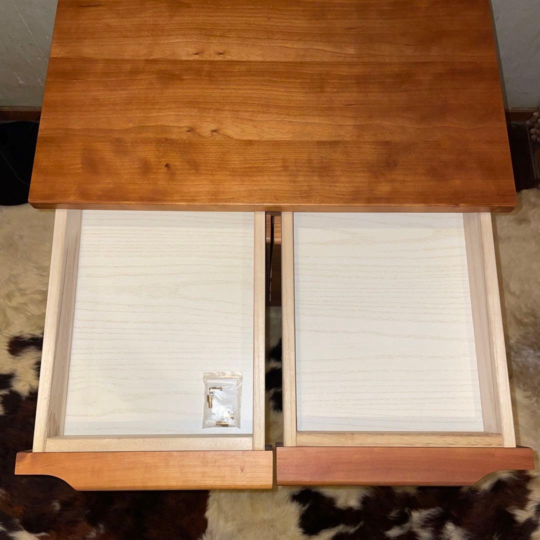 ディノスblossom プリンターキャビネット　天然木　北欧