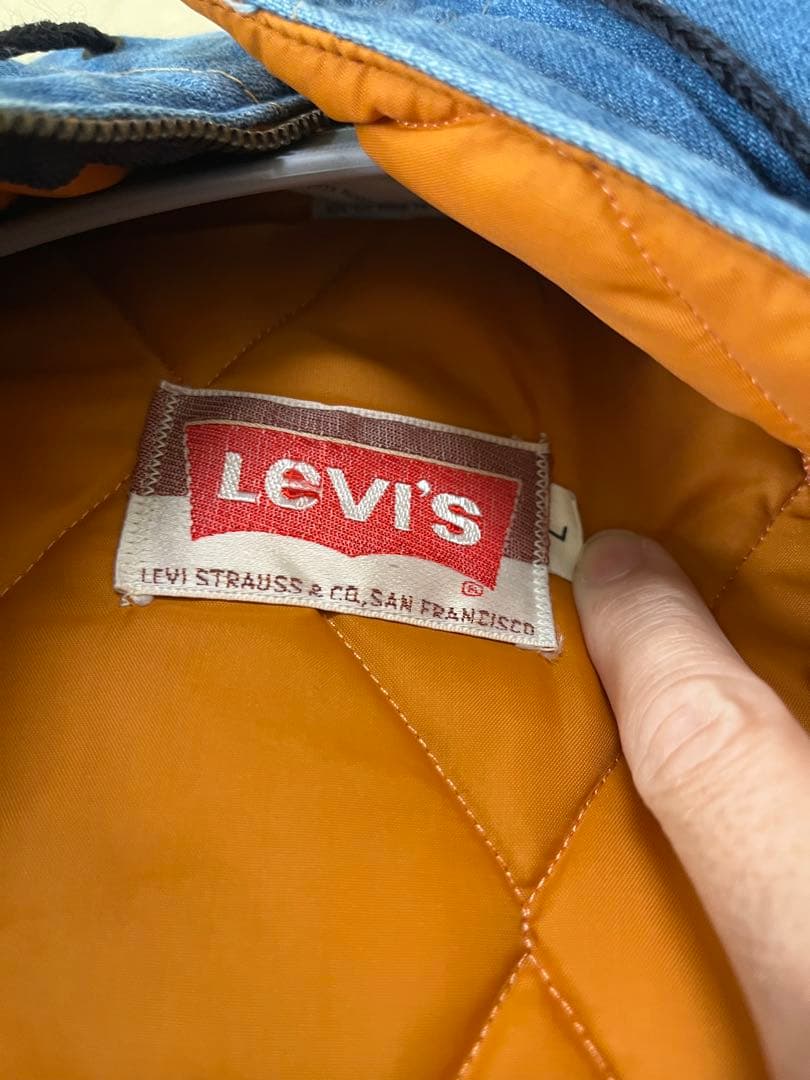 リーバイス/デニムマウンテンパーカー/オーバーサイズ