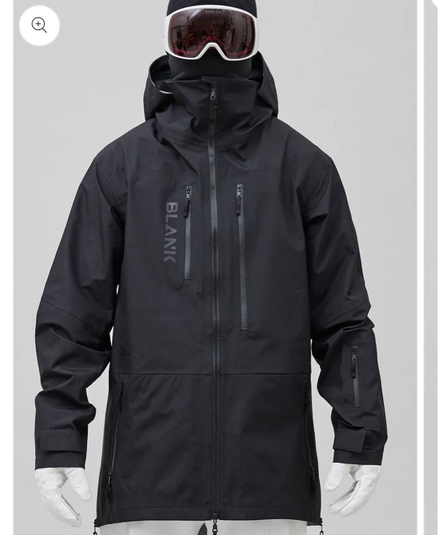 BLANK スキーウェア　ジャケット　ヴェクターグライド　ブラック