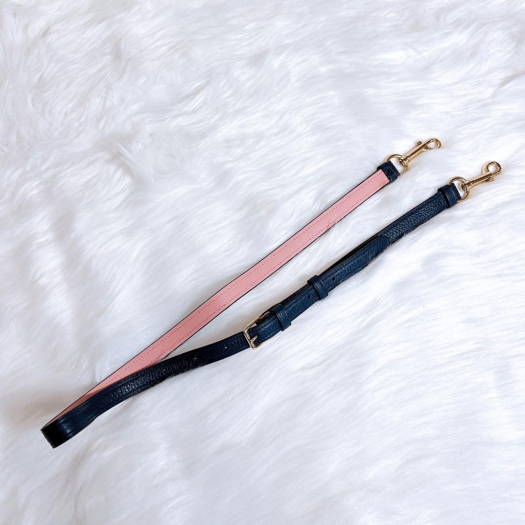 コーチ ショルダーバッグ　ハンドバッグ　2way デニム　レザー F66964