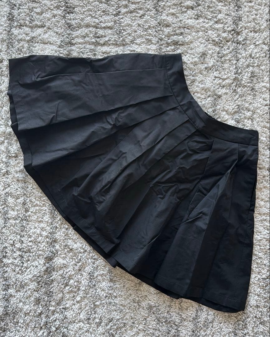 duex mi ナイロンミニスカート