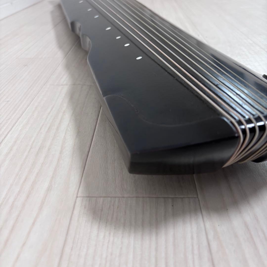 高級 中国箏 お琴 古琴　7弦　収納袋付き