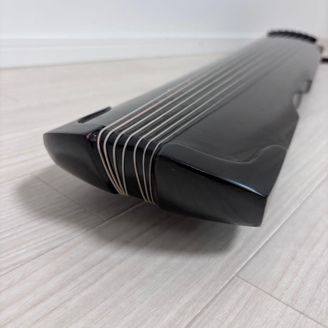 高級 中国箏 お琴 古琴　7弦　収納袋付き