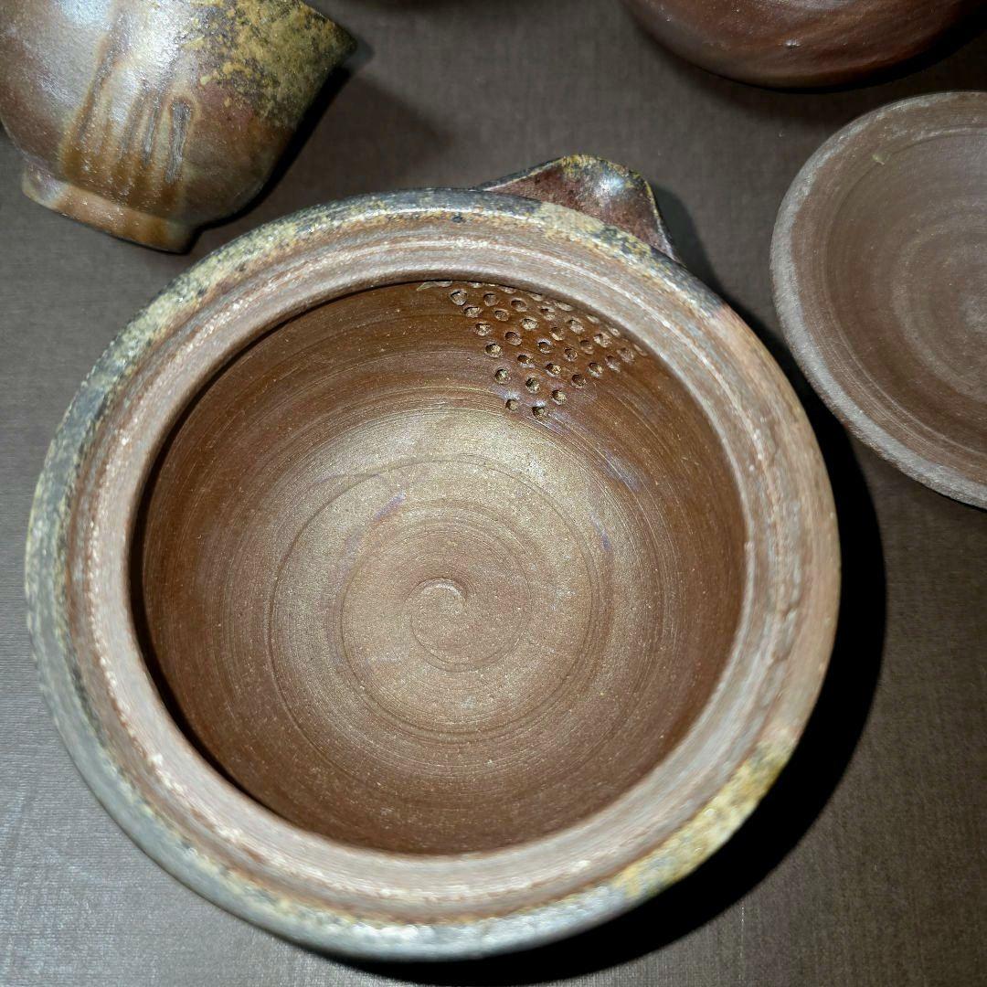 備前焼　煎茶器揃