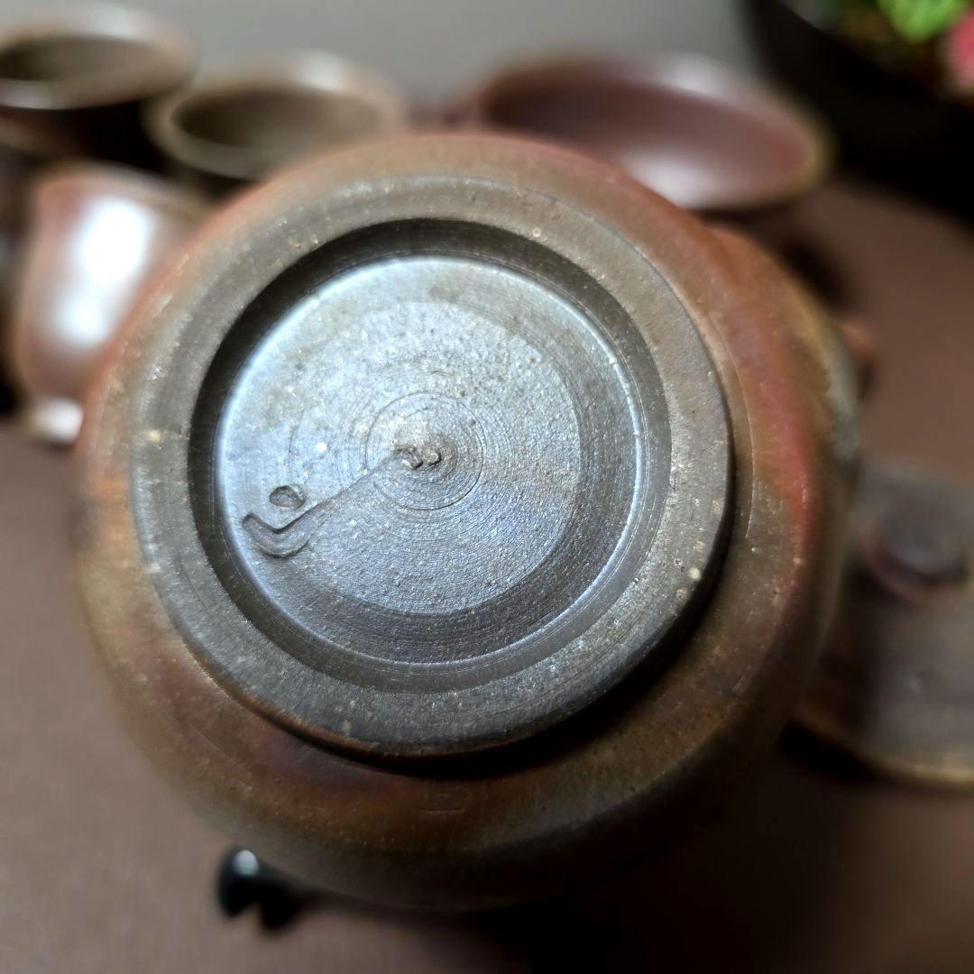 備前焼　煎茶器揃