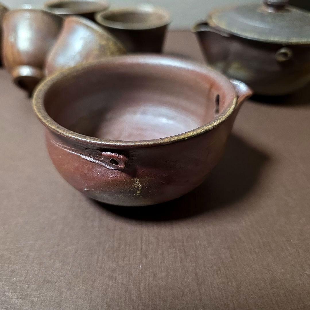 備前焼　煎茶器揃