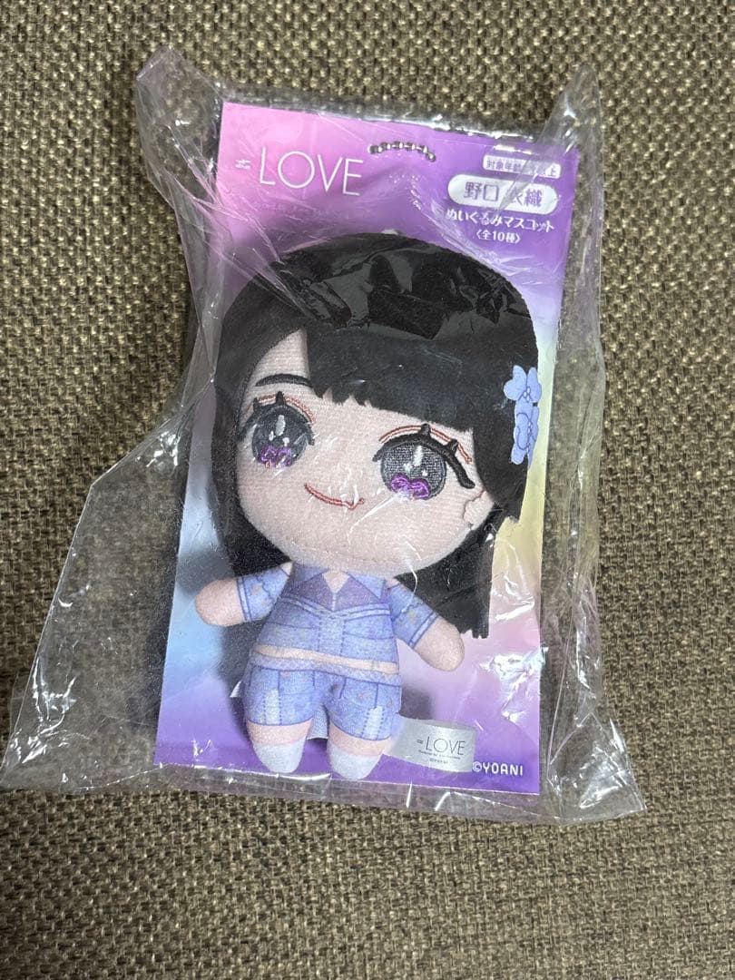 =LOVE 野口衣織　ぬいぐるみ　マスコット　ツアー　6周年衣装