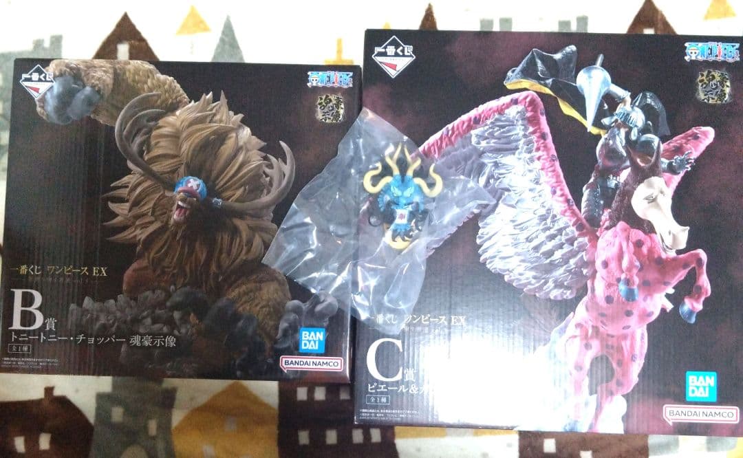 新品未開封！一番くじワンピースEXフィギュア B賞C賞　ほか下位賞