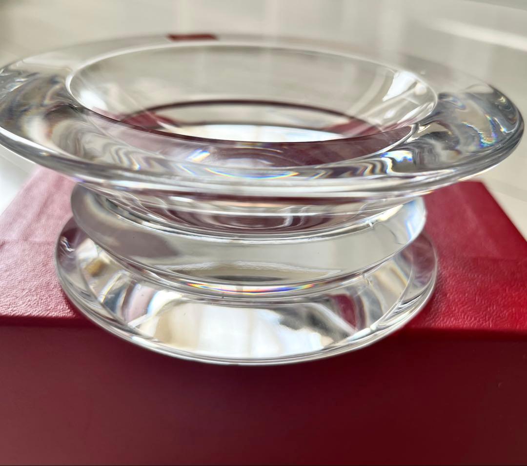 Baccrat バカラ アッシュトレイ ベガ クリスタルガラス 未使用