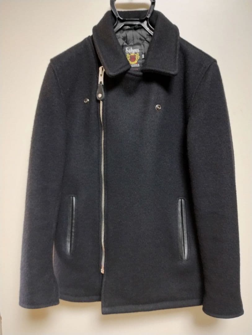 ショット ワンスター 769 メルトン ジップアップ ピーコート 30 米国製