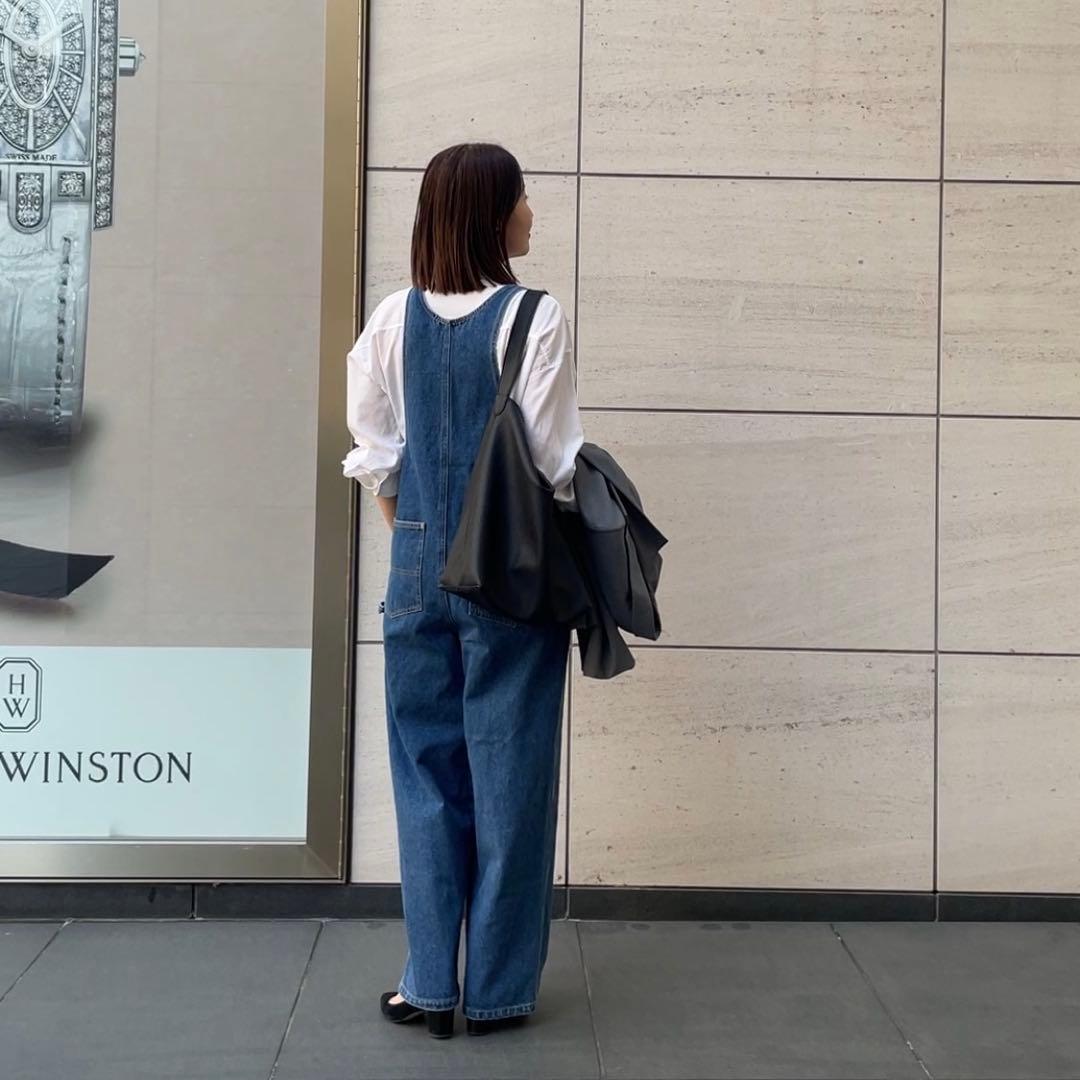anuke デニムオーバーオール